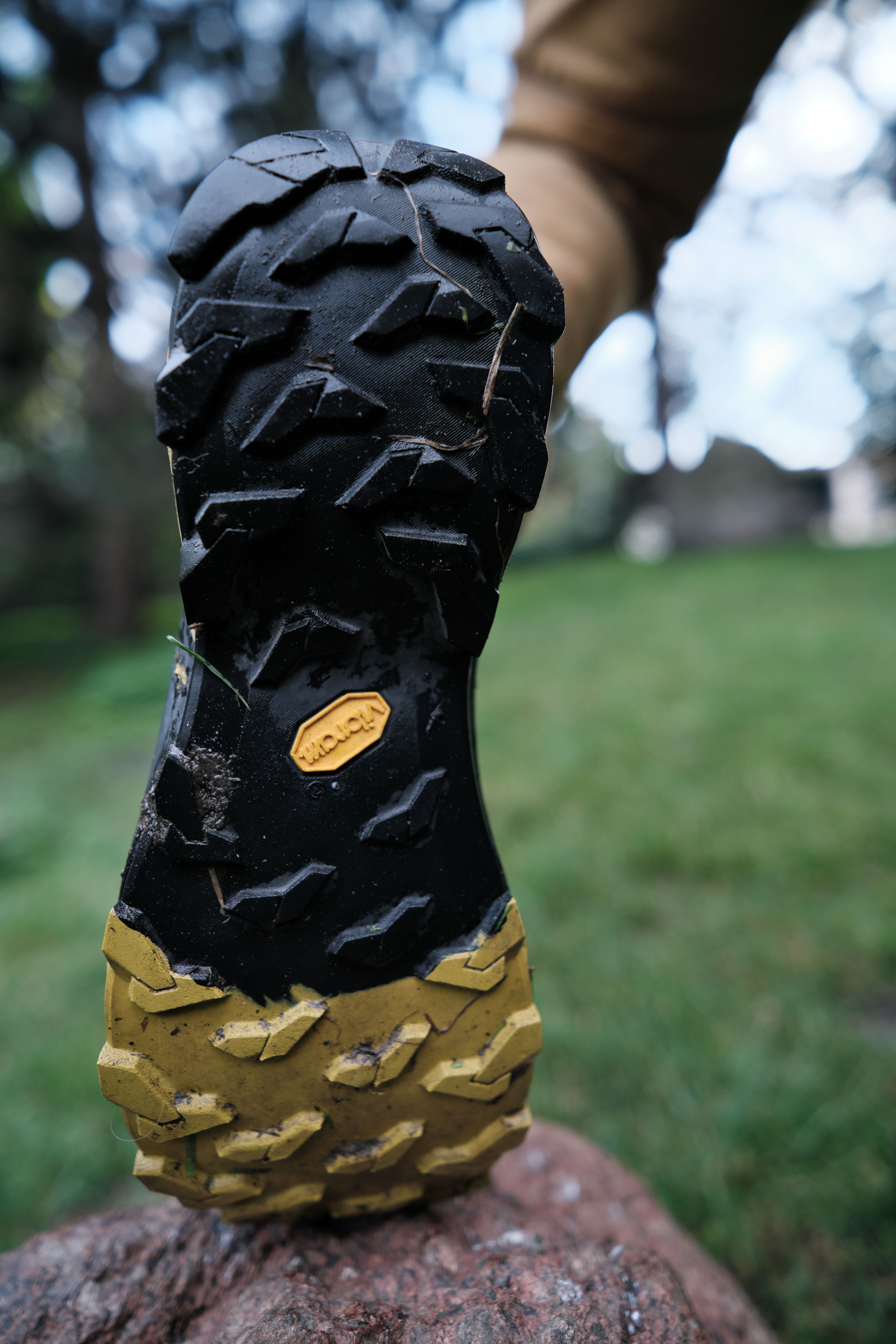 Vibram mega grip 2 w butach Dynafit Transalper 2