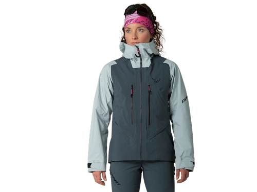 Damska kurtka Przeciwdeszczowa Dynafit BLACKLIGHT 3L JKT W - cloud blue