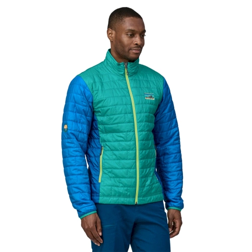 Lekka Wiosenna Puchówka Patagonia M's Nano Puff Jkt - Subtidal Blue