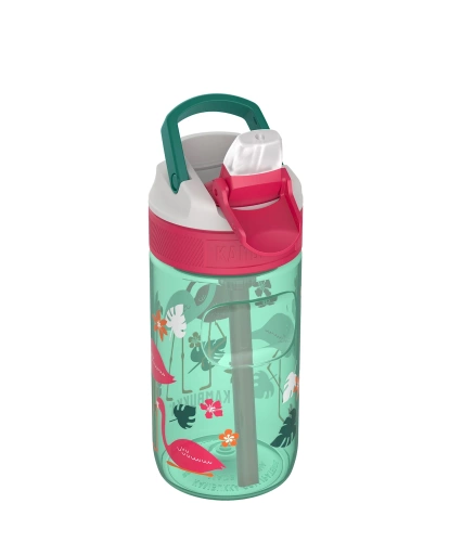 Butelka na wodę dla dzieci Kambukka Lagoon 400ml - Pink Flamingo