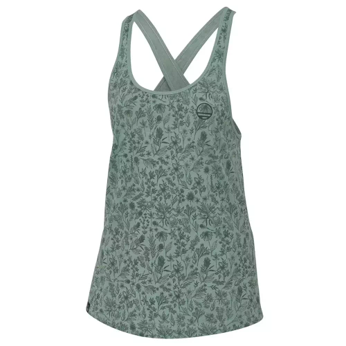 Top Wild Country FLOW W TANK - seaweed printed