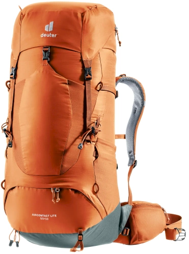 Plecak Trekkingowy Deuter Aircontact Lite 50 + 10 - chestnut-teal