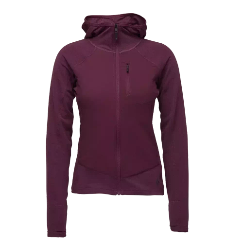 Kurtka hybrydowa Black Diamond W Coefficient Lt Hybrid Hoody - Blackberry