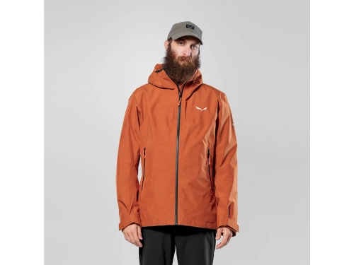 Wodoszczelna Męska Kurtka z Gore-Tex Salewa Puez Gtx 3L EPE M Jacket - bombay brown