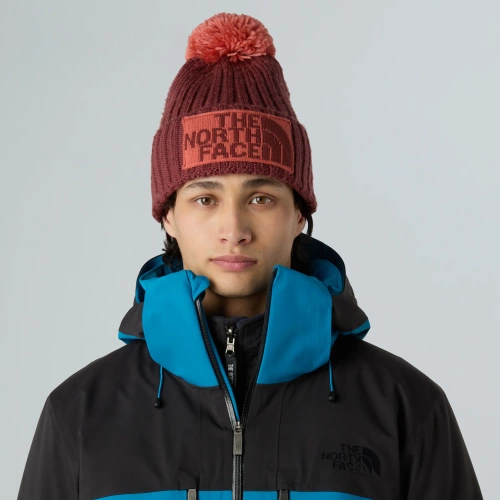 Ciepła Czapka Na Zimę The North Face HERITAGE SKI TUKE - sumac/mars dust