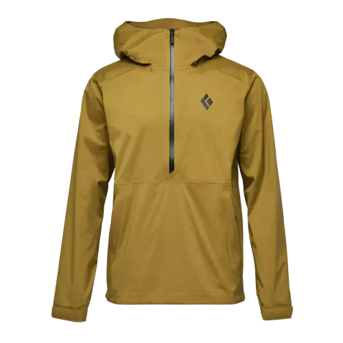 Nieprzemakalna Kurtka Black Diamond M Stormline Stretch Anorak - Dark Curry