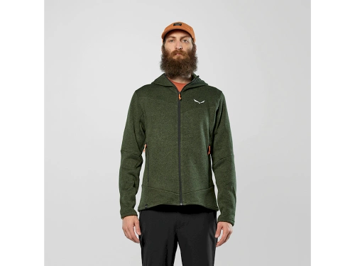 Polar Trekkingowy dla Mężczyzn Salewa PUEZ ROCCA PL HD JKT M - dark olive