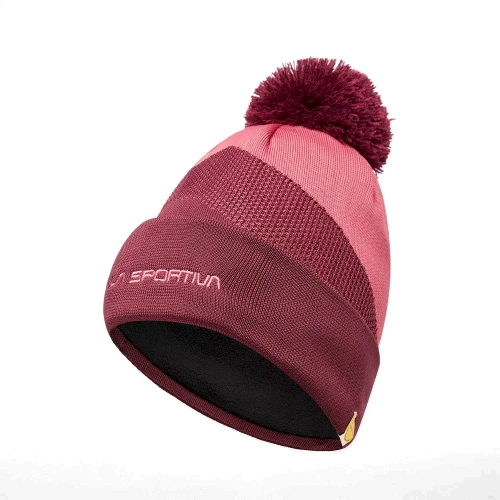 Ciepła czapka zimowa z pomponem La Sportiva Knitty Beanie - Rosebay/Redwood