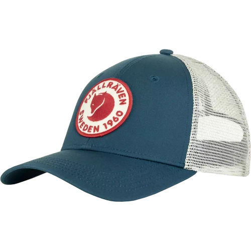 Czapka z Logo Fjallraven 1960 Logo Långtradarkeps - Indigo Blue