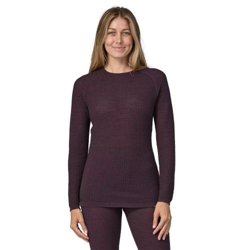 Bluza Damska Patagonia W's Cap Air Crew - Obsidian Plum