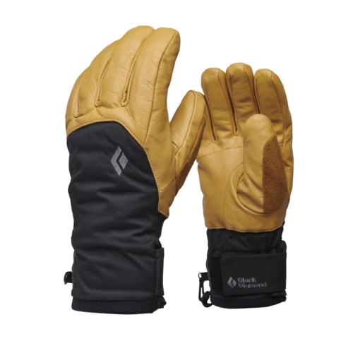 Ciepłe Rękawice Zimowe Black Diamond Legend Gloves - Beeswax-Black