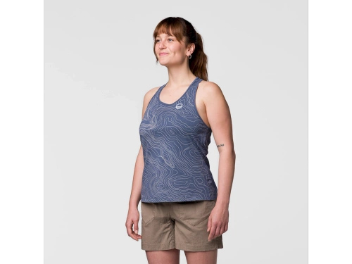 Damski Top do Wspinaczki Wild Country Flow W Tank - ceuse blue