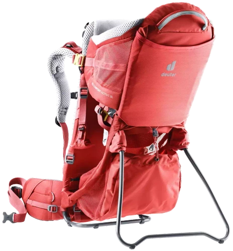 Nosidełko Turystyczne Deuter Kid Comfort Active SL - currant