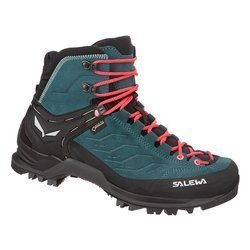Buty Trekkingowe Wysokie dla Kobiet Salewa Mtn Trainer MID GTX - atlantic deep