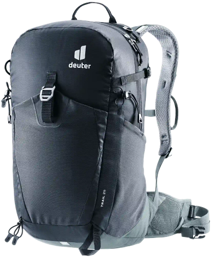 Komfortowy Plecak Trekkingowy Deuter Trail 25 - black-shale