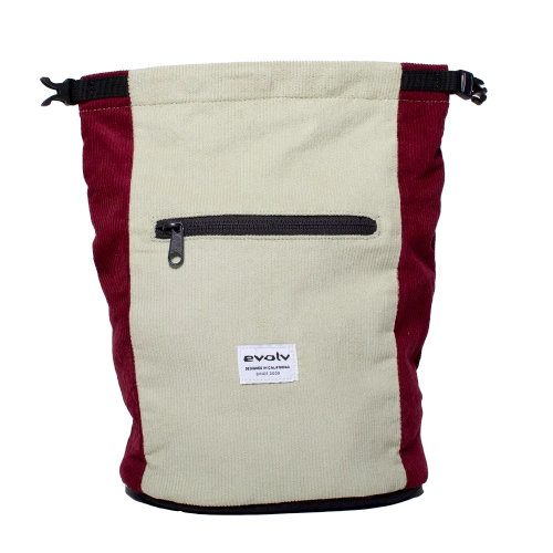 Worek na magnezję Evolv CORDUROY CHALK BUCKET - sage/ruby