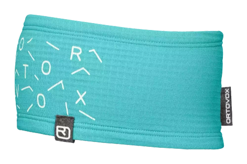 Opaska z Polaru Ortovox Feece Light Grid Headband - ice waterfall