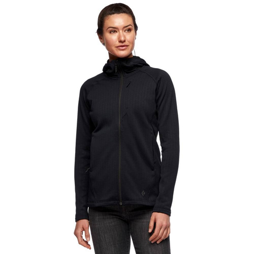 Bluza Polarowa Black Diamond Factor Hoody - Black