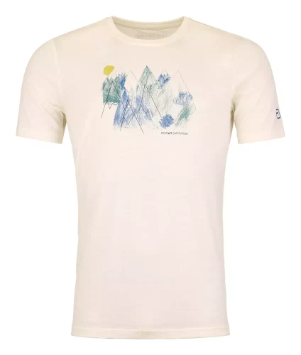Koszulka Ortovox 140 Cool Mtn Playground Ts M - non dyed