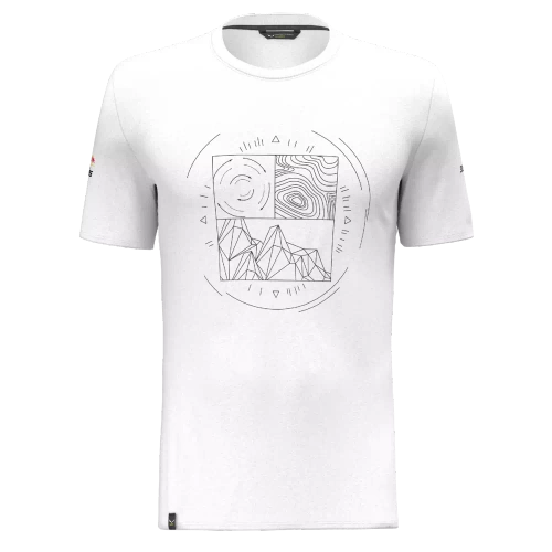 Koszulka Salewa X-Alps M T-Shirt - white