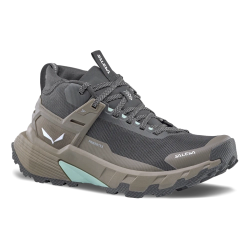 Damskie Wysokie Buty z Membraną Salewa PEDROC 2 MID PTX W - Black Out/Bungee Cord