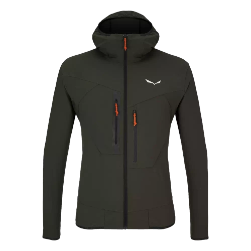 Softshell Salewa Puez 2 Dst M Fz Hdy - dark olive