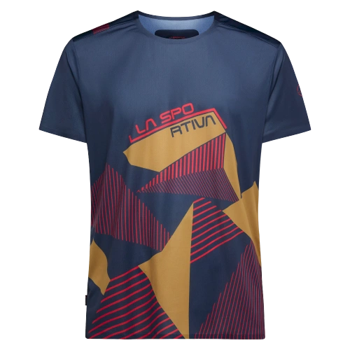 Koszulka Wspinaczkowa Męska La Sportiva Comp T-Shirt M - Night Sky/Savana