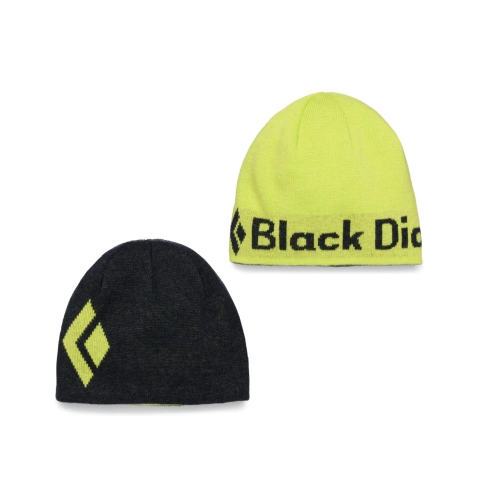 Ciepła Czapka Dwustronna Black Diamond Bd Reversible Beanie - Lime Green-Carbon