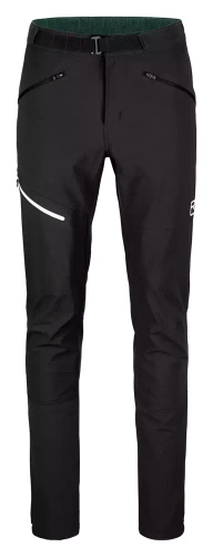 Spodnie Softshellowe Ortovox Brenta Pants M - black raven