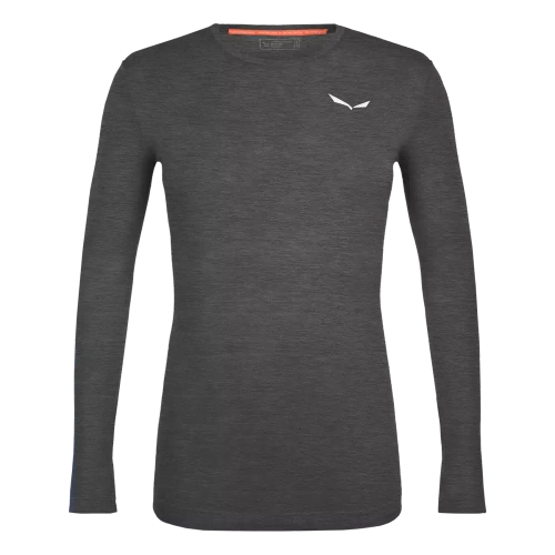 Koszulka Salewa Zebru Fresh Amr M L/S Tee - black out