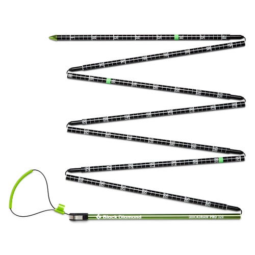 Sonda lawinowa Black Diamond Quickdraw Pro Probe 320 - No Color