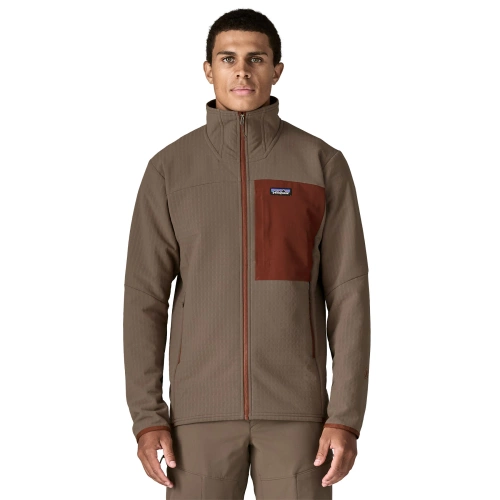 Męska Kurtka Polarowa Patagonia M's R2 TechFace Jkt - Marlow Brown