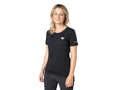 Damska Koszulka Bawełniana Dynafit 24/7 Graphic T-Shirt W - black out/concentric running