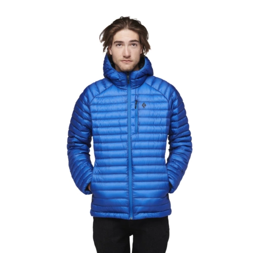 Męska Kurtka Puchowa Black Diamond M Approach Down Hoody - Drifter Blue