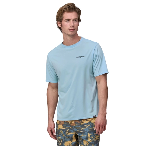 Koszulka męska Patagonia M's Cap Cool Daily Graphic Shirt - Waters - Boardshort Logo: Chilled Blue