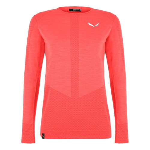 Bielizna Termoaktywna Z Merino Zebru Med Warm Amr - fluo coral