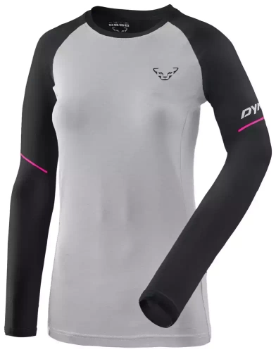Koszulka Dynafit Alpine Pro W L/S Tee - black out