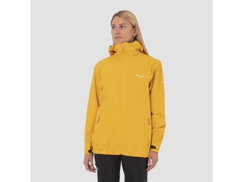 Kurtka Przeciwdeszczowa Dla Kobiet Salewa Puez 2,5L Ptx Jacket W - gold