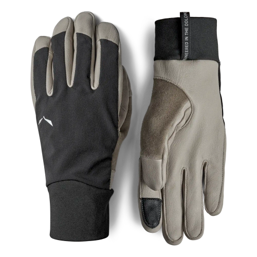 Rękawiczki softshellowe Salewa ORTLES DST GLOVES - black out