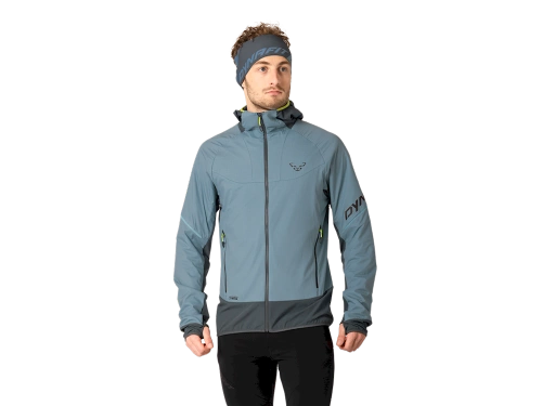Męska ocieplana kurtka skiturowa Dynafit Mezzalama Ptc Alpha Jkt M - smoke blue