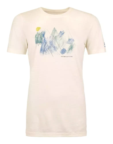 Koszulka Ortovox 140 Cool Mtn Playground Ts W - non dyed