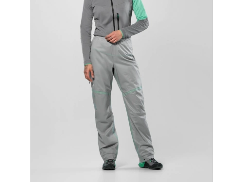 Lekkie Damskie Spodnie Przeciwdeszczowe Salewa Nxt PTX 3L Pant W - alloy