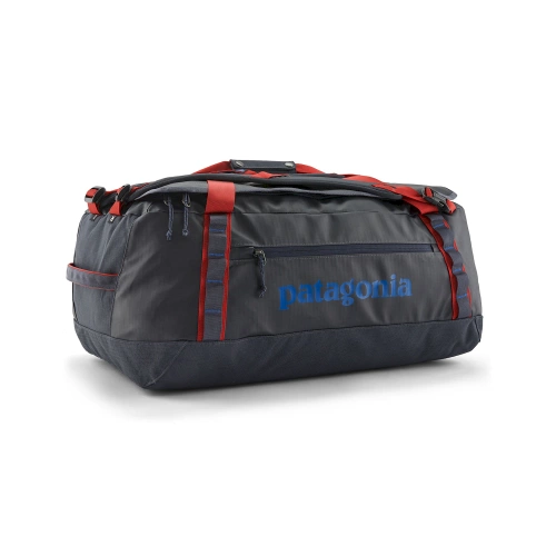 Torba podróżna Patagonia Black Hole Duffel 55L - Smolder Blue w/ Amanita Red