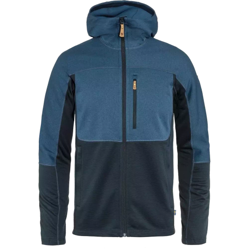 Polar Męski Fjallraven Abisko Trail Fleece M - Indigo Blue-Dark Navy