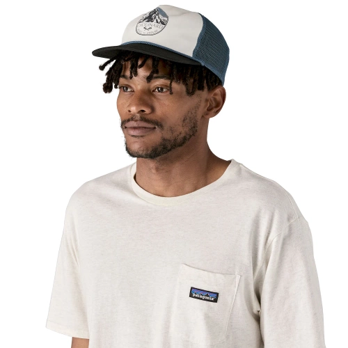 Czapka z Daszkiem Patagonia Airfarer Cap - Chouinard Crest: Birch White