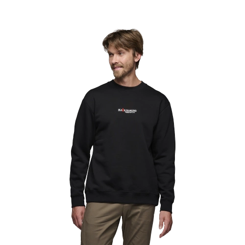 Bluza męska Black Diamond M Heritage Wordmark Crewneck - Black