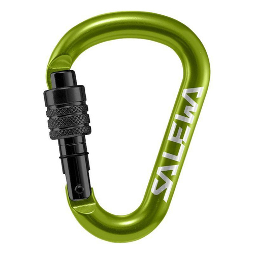Karabinek Salewa HMS SCREW G2 - FLUO GREEN