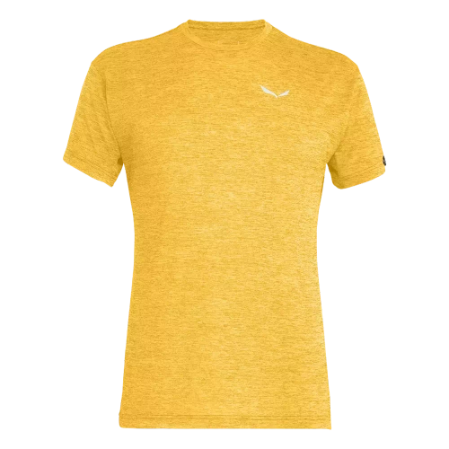 Oddychająca Koszulka Salewa Puez Melange Dry M S/S Tee - gold melange