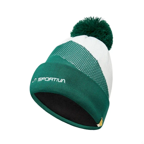 Ciepła czapka zimowa z pomponem La Sportiva Knitty Beanie - Chalk/Jungle