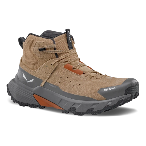 Męskie Buty Outdoorowe Salewa PEDROC 2 LEATHER MID PTX M - quicksand/bungee cord